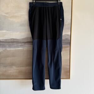 Abercrombie Kids Boys Athletic Pants Navy/Black Moisture Wicking - Size 15/16